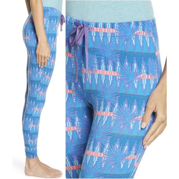 Honeydew Active Size Small Kickin It Legging Blue High Tide Palm NWT Nordstrom - Picture 3 of 4